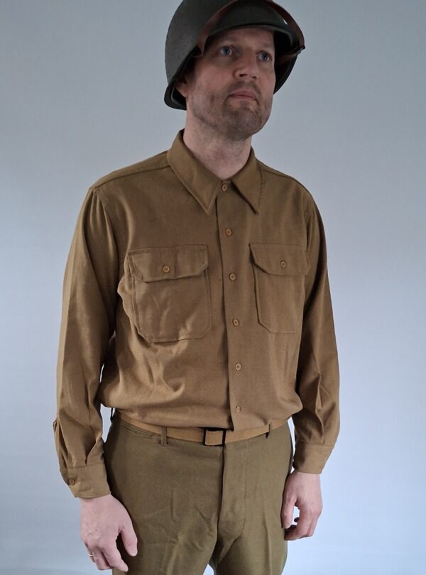 US Army M37 Shirt Brown