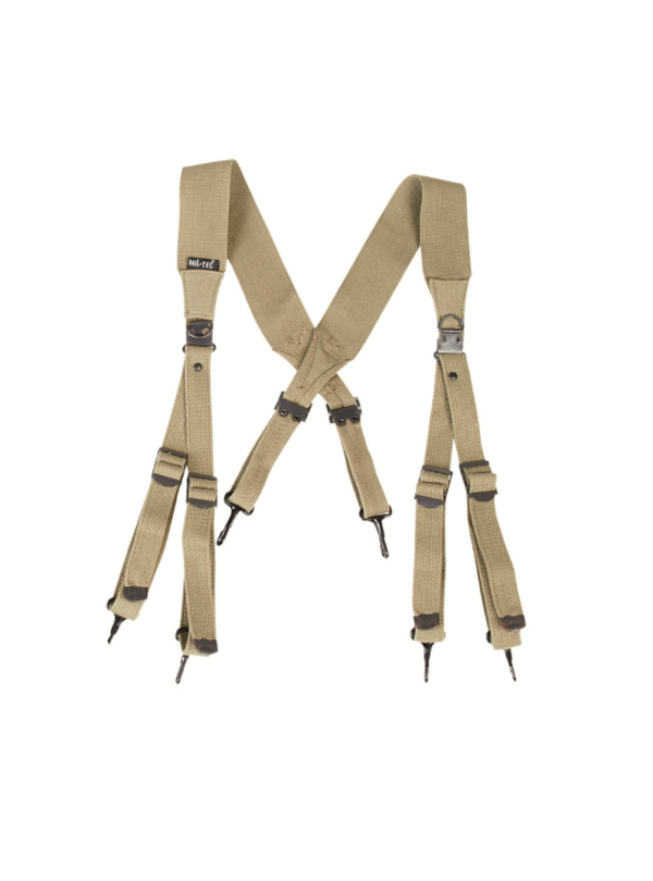 US Army M36 Khaki Suspenders