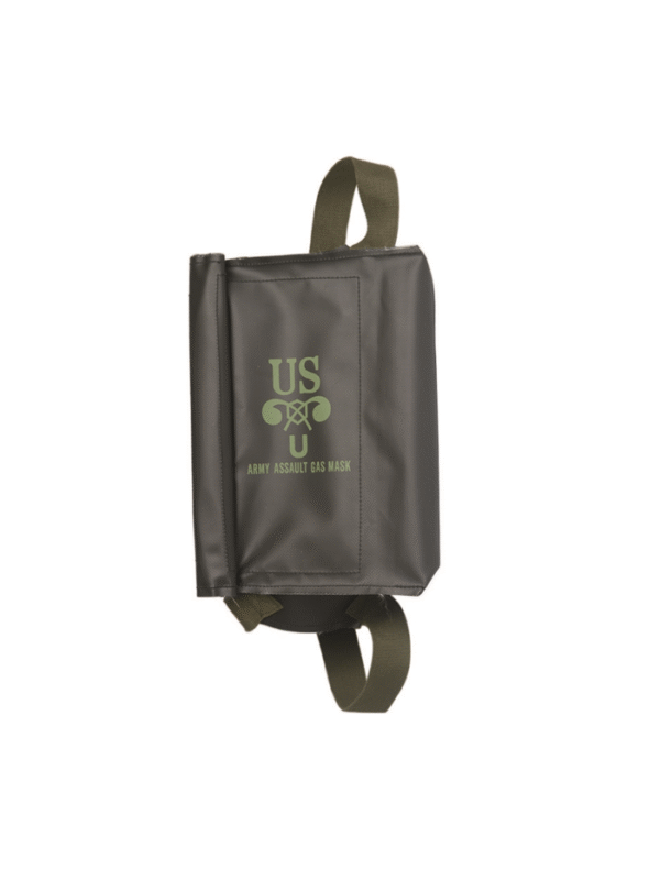 US Army Assault Gas Mask Bag Black